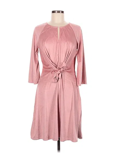 Pre-owned Nsr Casual Dress In Pink
