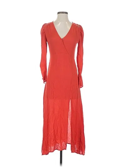Pre-owned Nsr Casual Dress In Red