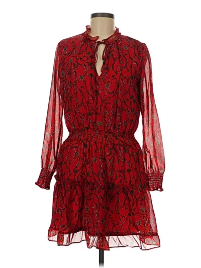Pre-owned Nsr Casual Dress In Red