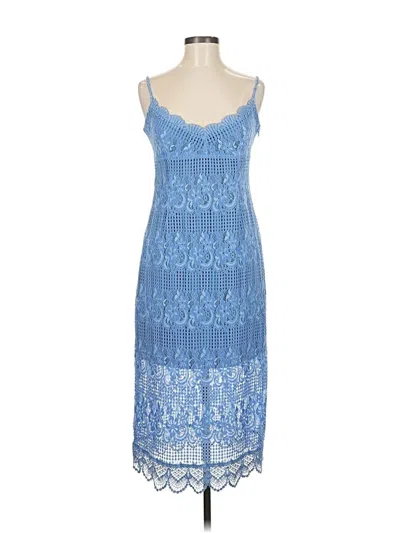 Pre-owned Nsr Cocktail Dress In Blue