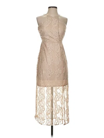 Pre-owned Nsr Cocktail Dress In Tan