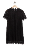 Nsr Eyelash Mini Shift Dress