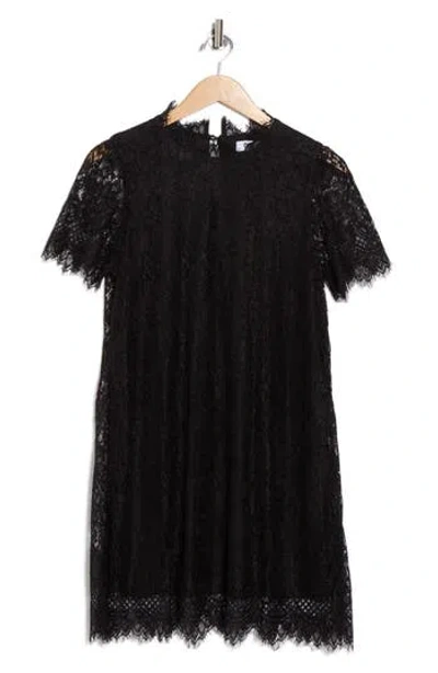 Nsr Eyelash Mini Shift Dress