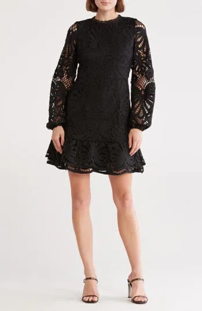 Nsr Lace Long Sleeve Dress