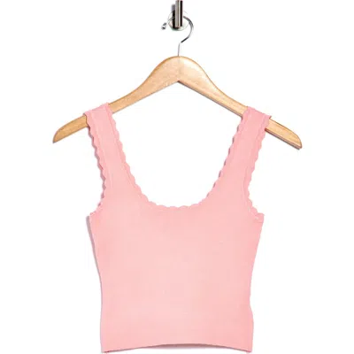 Nsr Scalloped Knit Tank