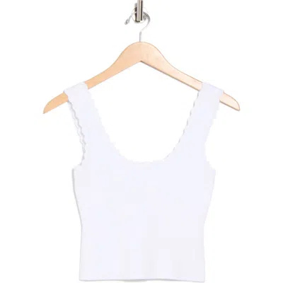 Nsr Scalloped Knit Tank