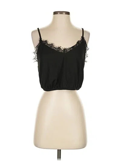 Pre-owned Nsr Sleeveless Blouse In Black