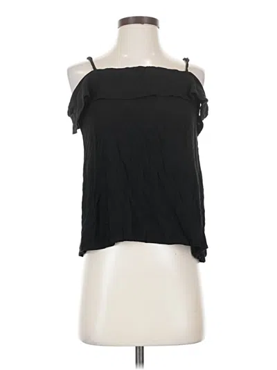 Pre-owned Nsr Sleeveless Blouse In Black