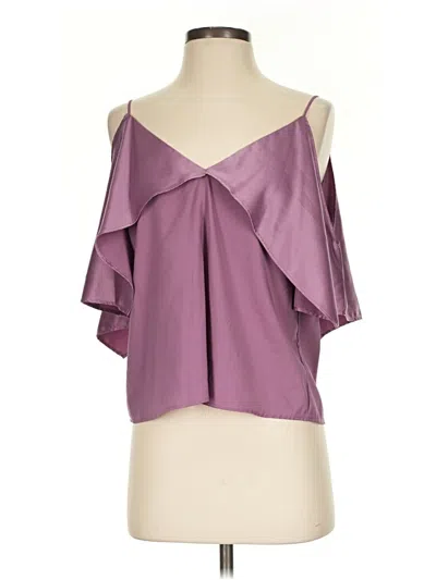 Pre-owned Nsr Sleeveless Blouse In Purple