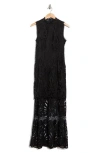 Nsr Sleeveless Guipure Lace Maxi Dress