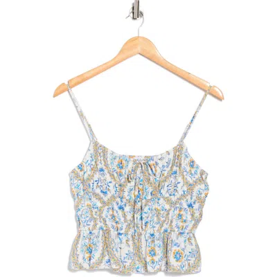 Nsr Strappy Smocked Camisole