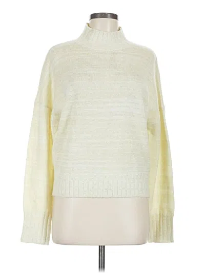Pre-owned Nsr Turtleneck Sweater In Yellow
