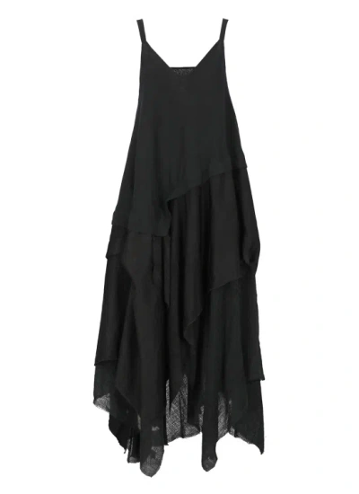 Nu Black Linen Dress