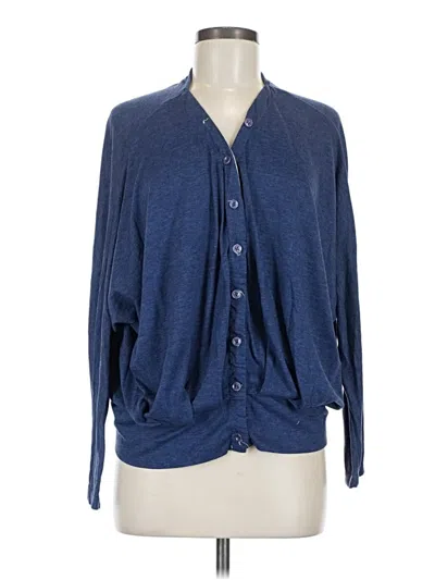Pre-owned Nu Cardigan Sweater In Blue