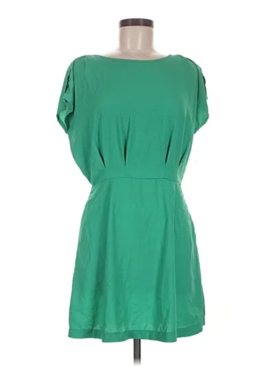 Pre-owned Nu Casual Dress In Green