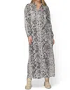 Nu Denmark Olisa Dress In Statue Mix In Multi