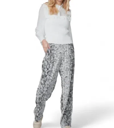 Nu Denmark Olisa Trousers In Statue Mix In Gray