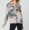 Nu Denmark Riborg Blouse In Electric Blue In Neutral