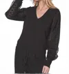 Nu Denmark Sidsie Lace Blouse In Black In Black