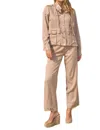 Nu Denmark Tania Trouser In Seasand In Beige