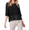Nu Denmark Tanja Blouse In Black In Brown