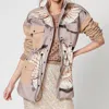 Nu Denmark Thora Jacket In Sea San Mix In Gold