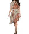 Nu Denmark Ubine Dress In Apricot In Beige