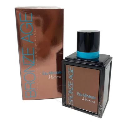 Nu Parfums Men's Bronze Age Edp Spray 3.4 oz Fragrances 875990001302 In Bronze / Pink