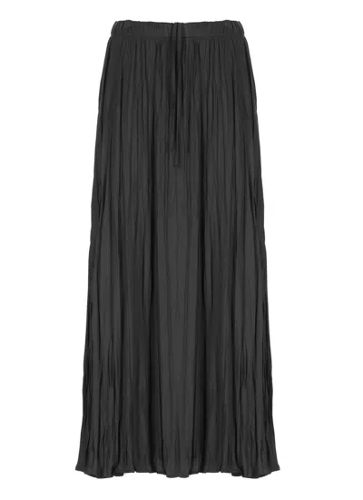 Nu Black Pleated Skirt