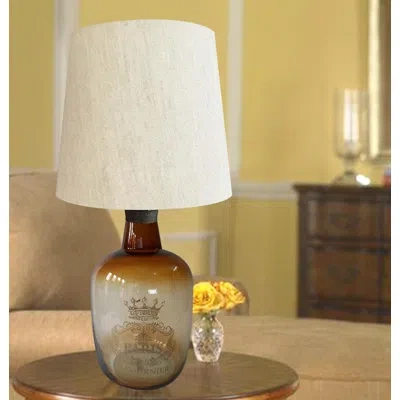 Nu Steel 18.5" Table Lamp In Orange