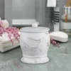 Nu Steel Compton Bathroom Storage Container In Marble