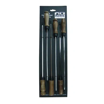 Nu Steel Skewers And Shish Kebabs In Brun