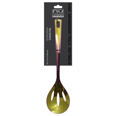 Nu Steel Steel Crown Slotted Skimmer In Rainbow