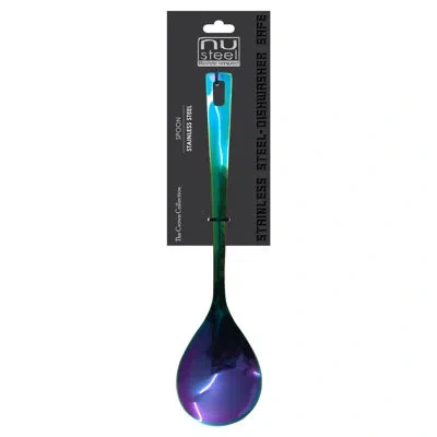 Nu Steel Steel Crown Solid Ladle In Rainbow