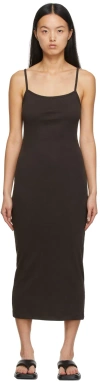 Nu Swim Brown Ginger Dress In Chocolate