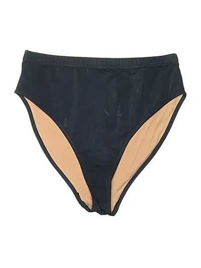 Pre-owned Nu Swim Swimsuit Bottoms In Gold