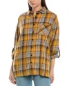 Nu Vintage Button Front Shirt In Multi