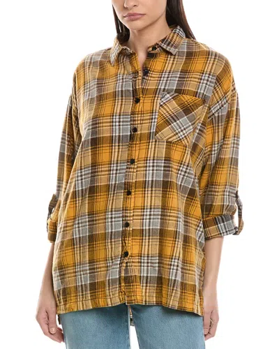 Nu Vintage Button Front Shirt In Multi