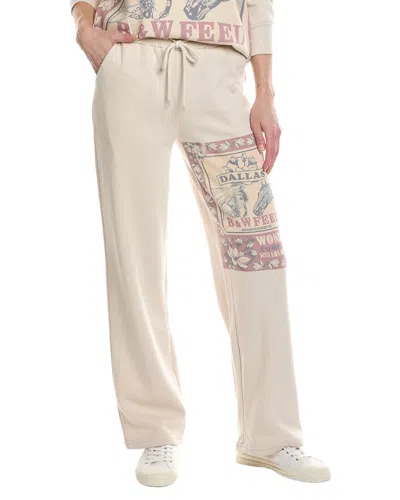 Nu Vintage Dallas B W Feed Sweatpant In Neutral