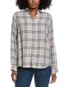Nu Vintage Flannel Shirt In Gray