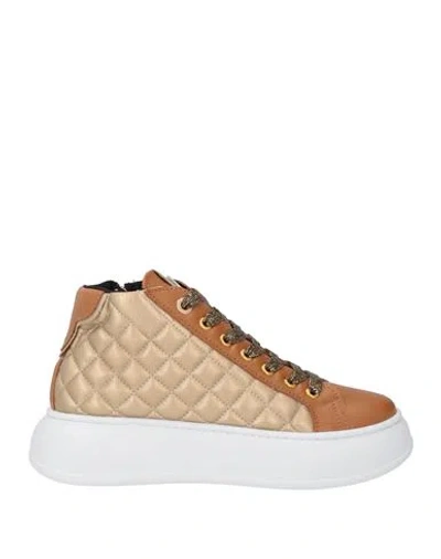 Nu2 New Urban Sneaker Woman Sneakers Tan Size 5 Leather In Brown