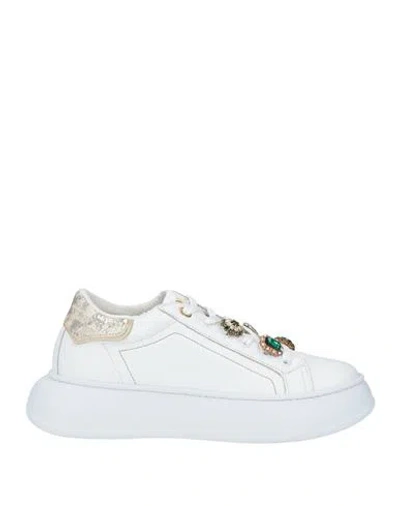 Nu2 New Urban Sneaker Woman Sneakers White Size 9 Leather In Multi