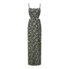 Nuaje Nuaje Women's Felicia Floral-print Openback Dress