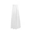 Nuaje Nuaje Isabelle Cotton Silk Maxi Dress In White