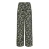 Nuaje Nuaje Women's Nova Cotton Poplin Pant In Floral Print