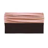 Nuaje Nuaje Women's Pink / Purple / Brown Isabelle Ruched Bikini Tube Top In Brown And Pink In Pink/purple/brown