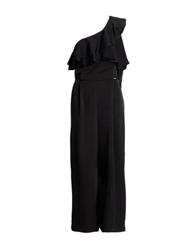 Nualy Woman Jumpsuit Black Size 10 Polyester