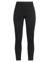 Nualy Woman Pants Black Size 4 Viscose, Polyamide, Elastane In Black