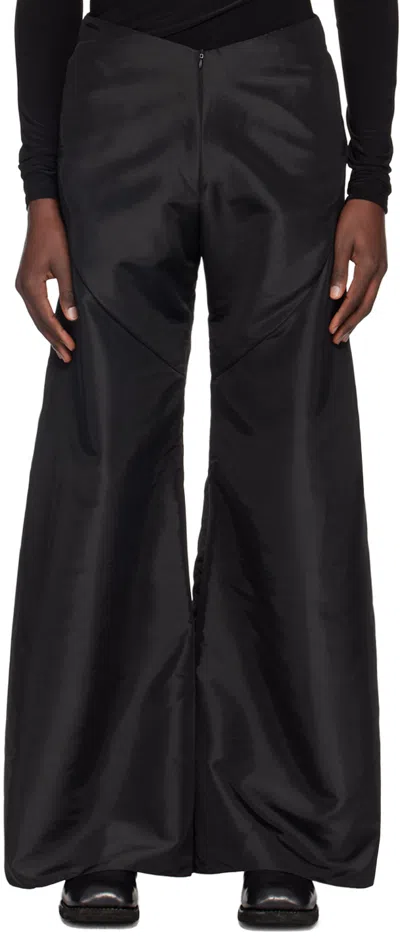Nuba Black Wide Trousers