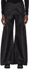Nuba Black Wide Trousers In Black